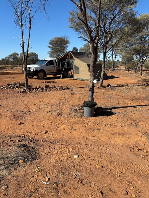 camping setup