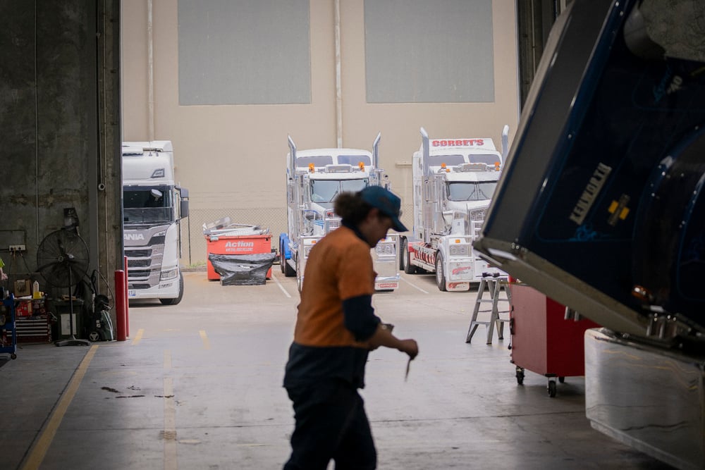 Ulton Brand Image Rocklea Truck Electrical employee in workshop-1