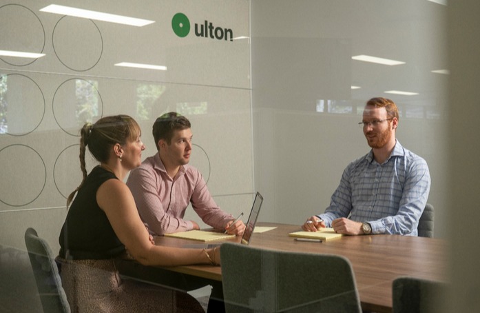 Ulton Meeting Ammie, Kelvin and Chris-1