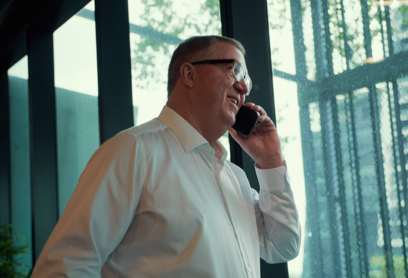 Ulton_Brand_Mark_McLean_on_phone_call